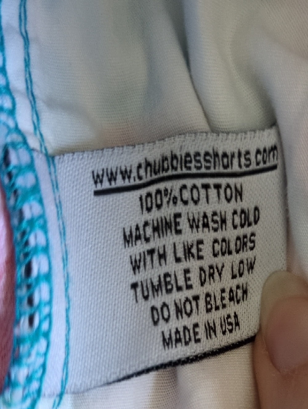 M Chubbies Hamburger 5" 100% cotton Casual Shorts - Picture 6 of 7